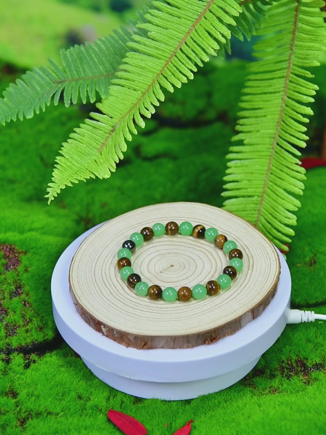 Arpurraina Money Attraction Bracelet with Green Aventurine & Tiger Eye beaded  jewelry protection bracelet encouragement gift fashion artificial bracelet  of  the  day Colorblock Beaded Crystal Bracelet ,Manifestation, Abundance, Good Fortune, Success